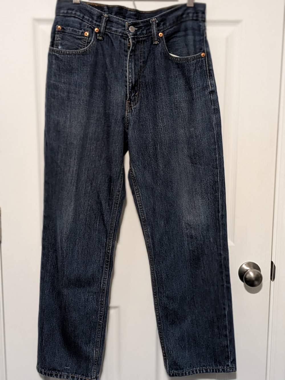 Men's Levis 550 Blue Jeans 33x30 100% Cotton